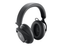 Alienware Pro Wireless Gaming Headset - Headset - fuld størrelse - Bluetooth/2,4 GHz radiofrekvens - trådløs, kablet - aktiv støjfjerning - USB - Dark Side of the Moon PRO-HS-G-DEAM