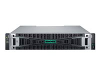 HPE Modular Smart Array 2070 10/25GbE iSCSI SFF Storage - Solid state/harddisk array - 46 TB - 24 bays (SAS-3) - SSD 3.84 TB x 12 - iSCSI (10 GbE), iSCSI (25 GbE) (ekstern) - rackversion - 2U - med 4 x 25 Gb iSCSI XCVR transceiver P84179-B25