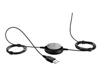 Jabra Evolve 20 MS mono - Headset - på øret - kablet - USB-C, USB-A - støjisolerende - Certified for Microsoft Teams, Avaya Certified, Cisco Certified, Alcatel-Lucent Certified, Unify Certified 4993-823-169
