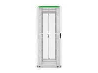 APC NetShelter SX Gen 2 - Rack kabinet - 1991 H x 800W x 1200D mm, med Sides - gulvstående - hvid - 42U - 19" - for P/N: SMT1000RM1U, SMT750RM1U, SRTL10KRM4UT, SRTL5KRM2UI-HW, SRTL5KRM2UT-HW, SRTL8KRM4UT AR3380W2