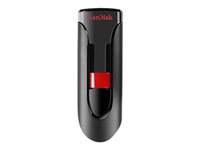 SanDisk Cruzer Glide - USB flashdrive - 128 GB - USB 2.0 SDCZ60-128G-B35