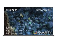 Sony Bravia Professional Displays FWD-83A80L - 83" Diagonal klasse (82.5" til at se) - A80L Series OLED TV - digital skiltning - Smart TV - Google TV - 4K UHD (2160p) 3840 x 2160 - HDR - rammeblink - titansort FWD-83A80L