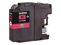 Brother LC123M - Højtydende - magenta - original - blister - blækpatron - for Brother DCP-J100, J105, J132, J152, J552, J752, MFC-J245, J470, J650, J6520, J6720, J6920 LC123MBP