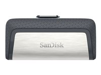 SanDisk Ultra Dual - USB flashdrive - 256 GB - USB 3.1 / USB-C SDDDC2-256G-G46