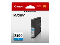 Canon PGI-2500 C - 9.6 ml - cyan - original - blækbeholder - for MAXIFY iB4050, iB4150, MB5050, MB5150, MB5155, MB5350, MB5450, MB5455 9301B001
