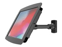 Compulocks iPad 10.2" Space Enclosure Swing Wall Mount - Indelukke - Anti-Theft - for tablet - låsbar - højglansaluminium - sort - skærmstørrelse: 10.2" - vægmonterbar, overflademonterbar, på disk - for Apple 10.2-inch iPad (7. generation, 8. generation, 9. generation) 827B102IPDSB