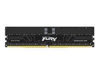 Kingston FURY Renegade Pro - DDR5 - modul - 32 GB - DIMM 288-PIN - 5600 MHz / PC5-44800 - CL28 - 1.35 V - registreret - on-die ECC - sort KF556R28RBE2-32