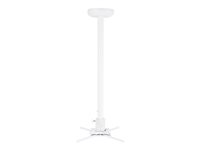 Multibrackets M Universal Ceilingmount - Monteringssæt (til loftmontering) - for projektor - hvid - loftsmonterbar 7350073730742