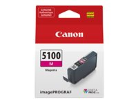 Canon PFI-5100 M - 14.4 ml - magenta - original - hængekasse - blækbeholder - for imagePROGRAF PRO-310 6954C001