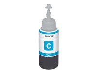 Epson T6642 - 70 ml - cyan - original - blækrefill - for EcoTank ET-14000, ET-16500, ET-2500, ET-2550, ET-2600, ET-2650, ET-3600, ET-4500, ET-4550 C13T664240