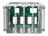 HPE 8SFF x1 U.3 Drive Cage Kit - Hus til lagringsenhed - tre-tilstand P48813-B21