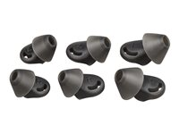 HP Poly - Ørestik for Bluetooth-headset - medium - sort (pakke med 2) - for Poly Voyager 6200 85Q33AA