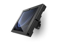 Compulocks Galaxy Tab S9/S9FE Apex Enclosure Tilting Wall Mount - Indelukke - landschaft/portræt, vippe, eksponeret front-/bagsidekamera og sensorer - for tablet - låsbar - metalramme - sort - vægmonterbar - for Samsung Galaxy Tab S9, Tab S9 FE 505B109GAPXB