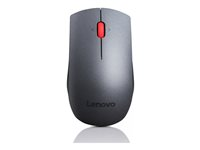 Lenovo Professional - Mus - laser - 5 knapper - trådløs - 2.4 GHz - trådløs modtager (USB) - Campus 4X30H56886