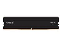 Crucial Pro - DDR5 - modul - 64 GB - DIMM 288-PIN - 2800 MHz / PC5-44800 - CL46 - 1.1 V - ikke bufferet - on-die ECC - sort CP64G56C46U5