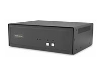 StarTech.com - KVM / audio / USB switch - 2 x KVM / audio / USB - 1 lokalbruger - desktop - TAA-kompatibel CK4-PM102C