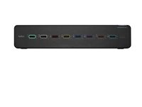 Belkin Universal Secure Dual-Head - 2nd Generation - KVM / audio-switch - 8 x KVM / audio - 1 lokalbruger - desktop - TAA-kompatibel F1DN208KVM-UN-4