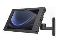Compulocks Galaxy Tab S9/S9FE 10.9" Apex Enclosure Swing Wall Mount Black - Monteringssæt - svingarm, eksponeret front/bagkamera og sensorer - for tablet - låsbar - metalramme - sort - skærmstørrelse: 10.9" - vægmonterbar - for Samsung Galaxy Tab S10 FE, Tab S10 Lite, Tab S11, Tab S9, Tab S9 FE 827B109GAPXB