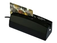 Active Key AK-980 - Magnetisk kortlæser (Spor 1, 2 & 3) - USB - sort AK-980-U123-B