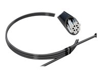 Kensington MicroSaver 2.0 Keyed Laptop Lock - Sikkerhedskabel - sølv - 1.83 m K65020EU