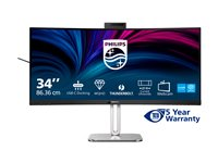 Philips 34B2U6603CH - 6000 Series - LED-skærm - kurvet - 34" - HDR 34B2U6603CH/00