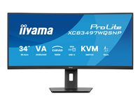 iiyama ProLite XCB3497WQSNP-B1 - LED-skærm - kurvet - 34" - HDR XCB3497WQSNP-B1