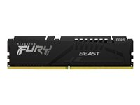 Kingston FURY Beast - DDR5 - modul - 32 GB - DIMM 288-PIN - 5600 MT/s / PC5-44800 - CL40 - 1.25 V - ikke bufferet - on-die ECC KF556C40BB-32