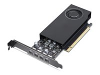 NVIDIA RTX A1000 - Grafikkort - RTX A1000 - 8 GB GDDR6 - PCIe 4.0 x8 - 4 x Mini DisplayPort 4X61Q73041