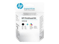 HP - 2 pakker - farve (cyan, magenta, gul), pigmenteret sort - original - printerhoved-udskiftningssæt - for Deskjet GT 58XX; Ink Tank 11X, 31X; Ink Tank Wireless 41X; Smart Tank Wireless 45X 3YP61AE