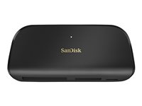 SanDisk ImageMate PRO - Kortlæser (microSD, microSDHC, microSDXC, SD, SDHC, SDXC, SDHC UHS-I, SDHC UHS-II, SDXC UHS-I, SDHC UHS-II, CF) - USB 3.0/USB-C SDDR-A631-GNGNN