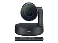 Logitech Rally - Konferencekamera - PTZ - farve - 3840 x 2160 - motoriseret - USB 3.0 960-001227