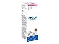 Epson T6736 - 70 ml - lys magenta - original - blækrefill - for Epson L1800, L800, L805, L810, L850; EcoTank L1800 C13T67364A