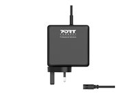 PORT Connect - Strømforsyningsadapter - universel - AC 100-240 V - 90 Watt - United Kingdom 900007B-UK