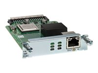 Cisco Third-Generation Multiflex Trunk Voice/WAN Interface Card - Ekspansionsmodul - EHWIC - T1/E1 x 1 - T-1/E-1 - for Cisco 1921, 1921 4-pair, 1921 ADSL2+, 1921 T1, 1941, 2901, 2911, 2921, 2951, 3925, 3945 VWIC3-1MFT-T1/E1=