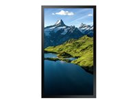 Samsung OH75A - 75" Diagonal klasse (74.5" til at se) - OHA Series LED-bagbelyst LCD paneldisplay - digital skiltning udendørs - fuld sol - Tizen OS - 4K UHD (2160p) 3840 x 2160 - Direct LED - sort LH75OHAEBGBXEN
