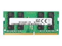 HP - DDR4 - modul - 16 GB - SO DIMM 260-PIN - 3200 MHz / PC4-25600 - 1.2 V - ikke bufferet - ikke-ECC - for Elite Slice G2 (SODIMM); EliteDesk 705 G5 (SODIMM); EliteOne 800 G5, 800 G6, 800 G8; ProDesk 400 G5 (SODIMM), 400 G6 (SODIMM), 600 G5 (SODIMM), 600 G6 (SODIMM); ProOne 400 G6, 440 G6, 600 G6 13L75AA