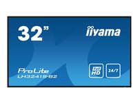 iiyama ProLite LH3241S-B2 - 31.5" Diagonal klasse LED-bagbelyst LCD paneldisplay - digital skiltning - med indbygget SoC medieafspiller - 1080p 1920 x 1080 - sort LH3241S-B2