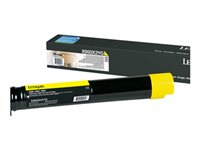 Lexmark - Særlig høj ydelse - gul - original - tonerpatron LCCP - for Lexmark X950DE, X950dhe, X950dte, X952, X952DE, X952dhe, X952DTE, X954DE, X954DHE X950X2YG