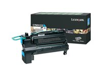 Lexmark - Særlig høj ydelse - cyan - original - tonerpatron LCCP, LRP - for Lexmark C792, X792 C792X1CG