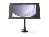 Compulocks Galaxy Tab A9+ Apex Enclosure Flex Arm Mount Black - Monteringssæt (indelukke, fleksibel armmontering) - for tablet - låsbar - metalramme - sort - på disk - for Samsung Galaxy Tab A9+ 159B11GAPX9B