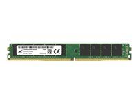 Micron - DDR4 - modul - 16 GB - DIMM 288-PIN - 3200 MHz / PC4-25600 - CL22 - 1.2 V - ikke bufferet - ECC - VMware vSphere Loyalty Program (VLP) MTA18ADF2G72AZ-3G2R