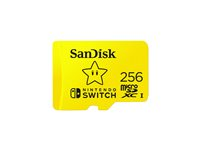 SanDisk Nintendo Switch - Flashhukommelseskort - 256 GB - UHS-I U3 - microSDXC UHS-I - for Nintendo Switch SDSQXAO-256G-GNCZN