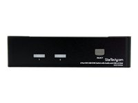 StarTech.com 2 Port DVI USB KVM Switch with Audio and USB 2.0 Hub (SV231DVIUA) - KVM / audio / USB switch - 2 x KVM / audio / USB - 1 lokalbruger - desktop - for P/N: IM12D1500P, SVA12M2NEUA, SVA12M5NA, USBDVI4N1A10, USBDVI4N1A6 SV231DVIUA