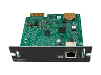APC Network Management Card 3 with PowerChute Network Shutdown - Adapter for fjernadministration - 1GbE - 1000Base-T - for P/N: SMTL2200RM2UC, SMTL3000RM2UC, SMTL3000RM2UCNC, SRTL10KRM4UT, SRTL8KRM4UT AP9640