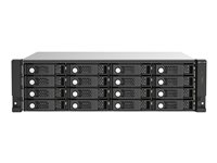 QNAP TL-R1620Sep-RP - Harddisk-array - 16 bays (SATA-600 / SAS-3) - SAS 12Gb/s (ekstern) - rackversion - 3U TL-R1620SEP-RP
