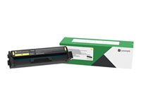 Lexmark - Højtydende - gul - original - tonerpatron LCCP, LRP - for Lexmark C3326dw, MC3326adwe, MC3326i C332HY0