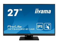 iiyama ProLite T2754MSC-B1AG - LED-skærm - Full HD (1080p) - 27" T2754MSC-B1AG