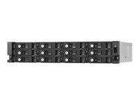 QNAP - Harddisk-array - 12 bays (SATA-600) - SAS 12Gb/s (ekstern) - rackversion - 2U TL-R1200PES-RP