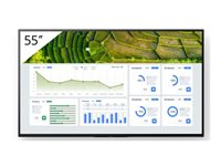 Sony Bravia Professional Displays FW-55BZ30L - 55" Diagonal klasse BZ30L Series LED-bagbelyst LCD paneldisplay - digital skiltning - Android TV - 4K UHD (2160p) 3840 x 2160 - HDR - Direct LED FW-55BZ30L