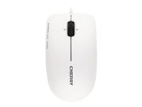 CHERRY MC 2000 - Mus - højre- og venstrehåndet - infrarød - 3 knapper - kablet - USB - grå JM-0600-0